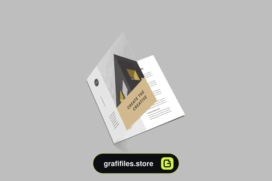 قالب آماده ورد بروشور Brochure