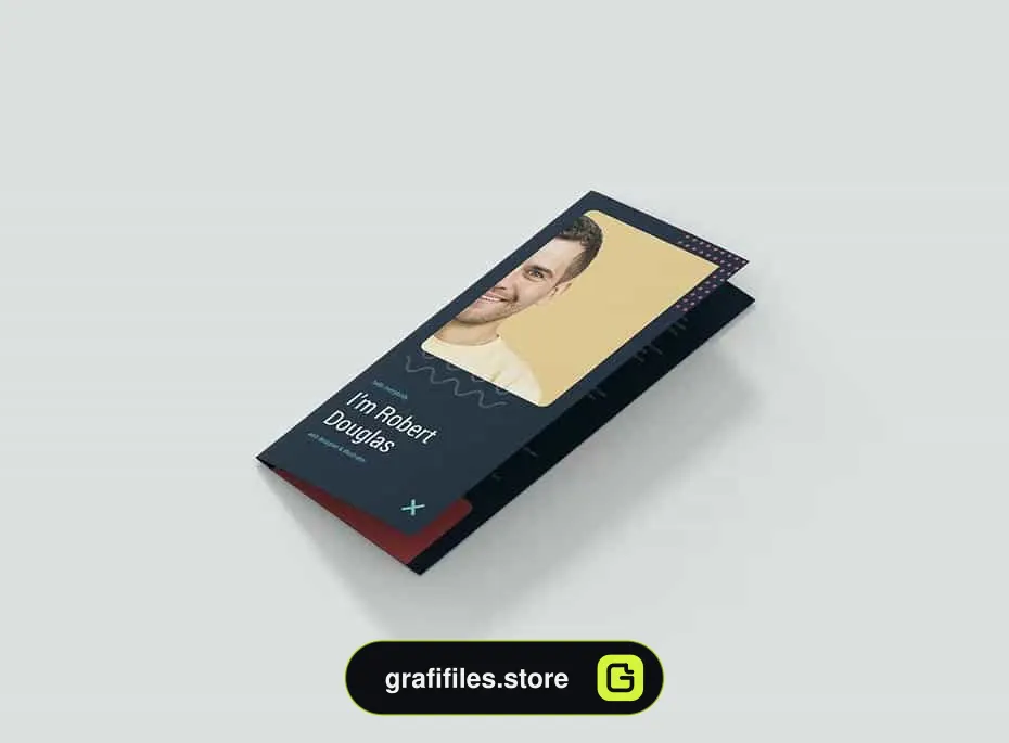 طرح لایه باز بروشور رزومه سه لت - 9