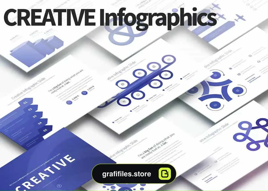 قالب پاورپوینت BUNDLE - PowerPoint Infographics Slides
