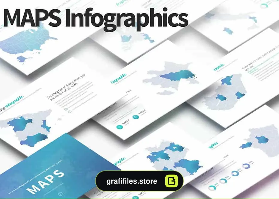 قالب پاورپوینت BUNDLE - PowerPoint Infographics Slides