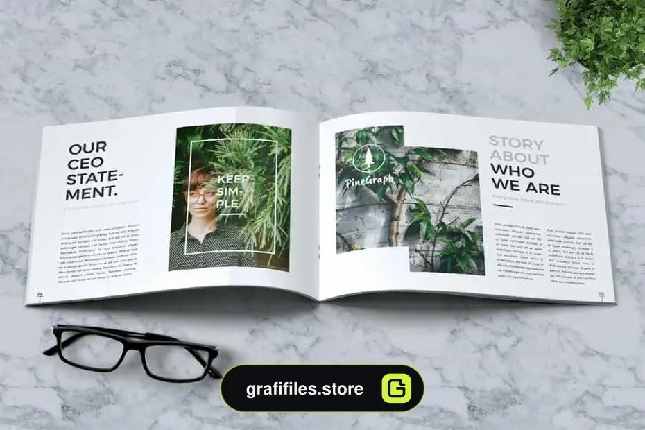 قالب ایندیزاین بروشور Business Brochure Template Vol. 05