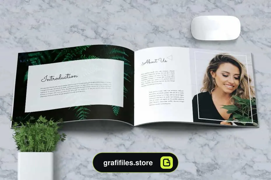 دانلود قالب ایندیزاین بروشور Business Brochure Template Vol. 06 - 2 قالب ایندیزاین بروشور Business Brochure Template Vol. 06
