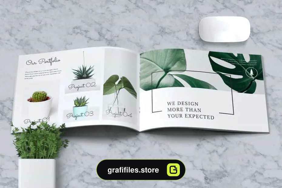 دانلود قالب ایندیزاین بروشور Business Brochure Template Vol. 06 - 12 قالب ایندیزاین بروشور Business Brochure Template - 11