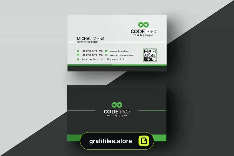 طرح وکتور کارت ویزیت Business Card 26