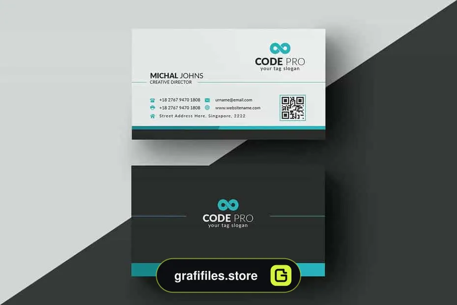 طرح وکتور کارت ویزیت Business Card 26