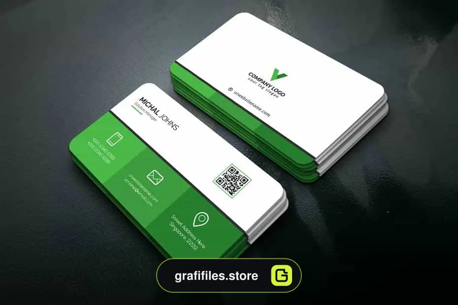 طرح وکتور کارت ویزیت Business Card 17