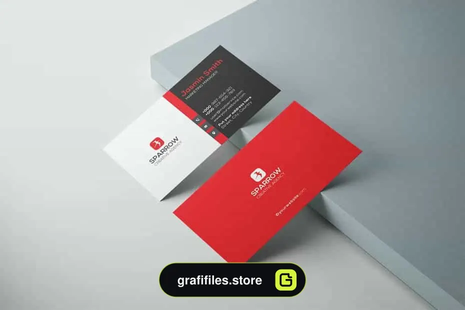 طرح لایه باز کارت ویزیت Business Card 34