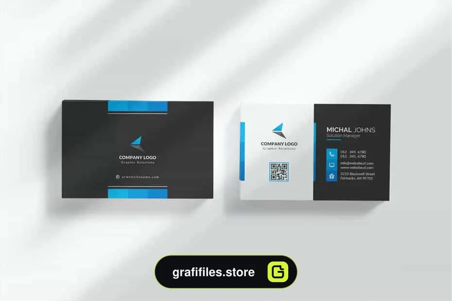 طرح وکتور کارت ویزیت Business Card 15