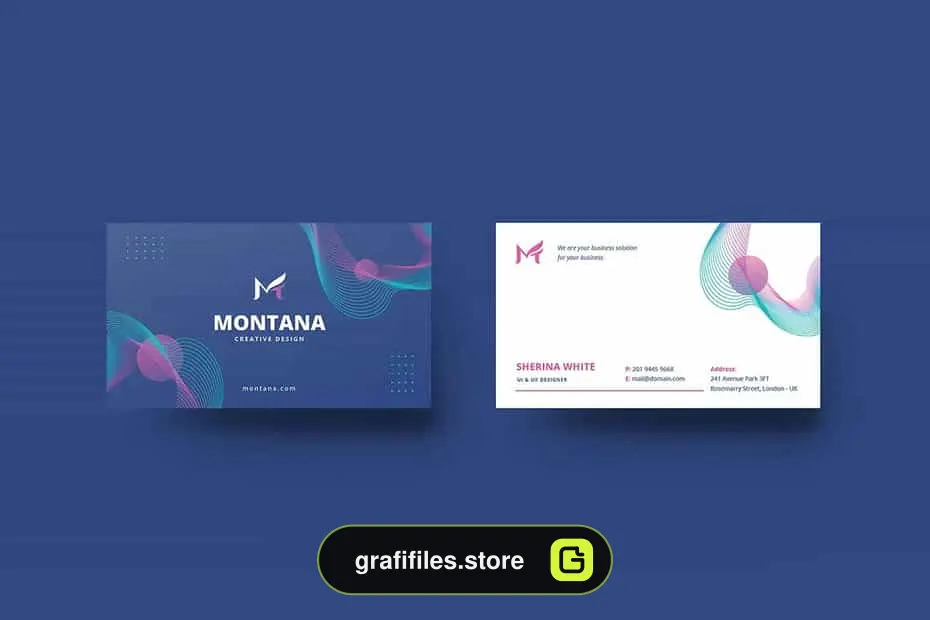 طرح وکتور کارت ویزیت Business Card 31 - 1