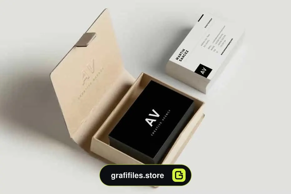 قالب آماده ایندیزاین کارت ویزیت Business Card - 2