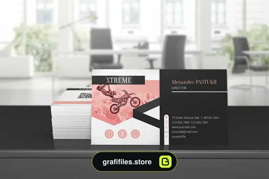 موکاپ کارت ویزیت Business Card Mockups