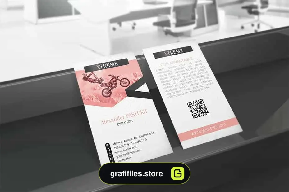 موکاپ کارت ویزیت Business Card - 2
