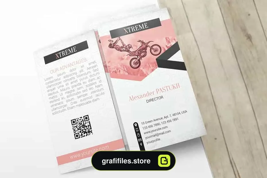 موکاپ کارت ویزیت Business Card - 4