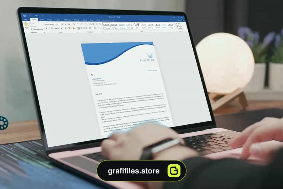 دانلود قالب آماده ورد سربرگ تجاری Business Letterhead Word - 5 قالب آماده ورد سربرگ تجاری Business Letterhead Word - 4