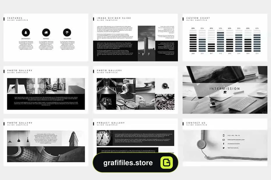 قالب پاورپوینت و کینوت Callisto Presentation Template