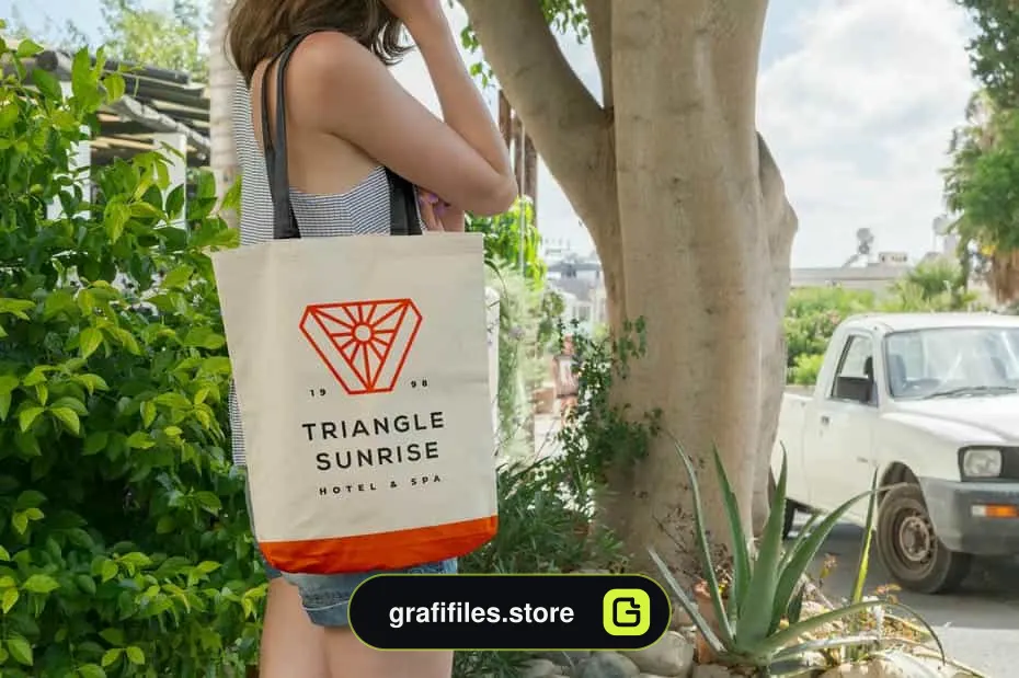 موکاپ ساک دستی Canvas Tote Bag Mockups Pack Vol. 3