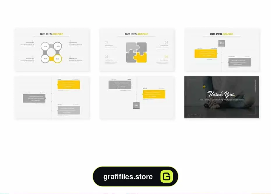 دانلود قالب پاورپوینت Casper - Powerpoint Template - 5 قالب پاورپوینت Casper - 4