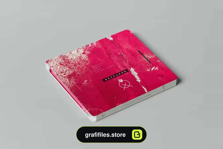 موکاپ کاور سی دی CD Pack Mock-up 3