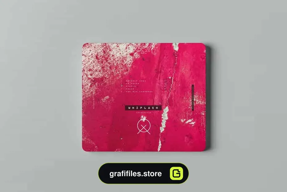 موکاپ کاور سی دی CD Pack Mock-up 3