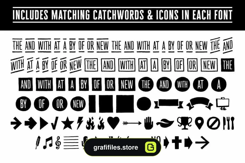 دانلود فونت انگلیسی Cheddar Gothic Font Family - 4 فونت انگلیسی Cheddar Gothic Font Family