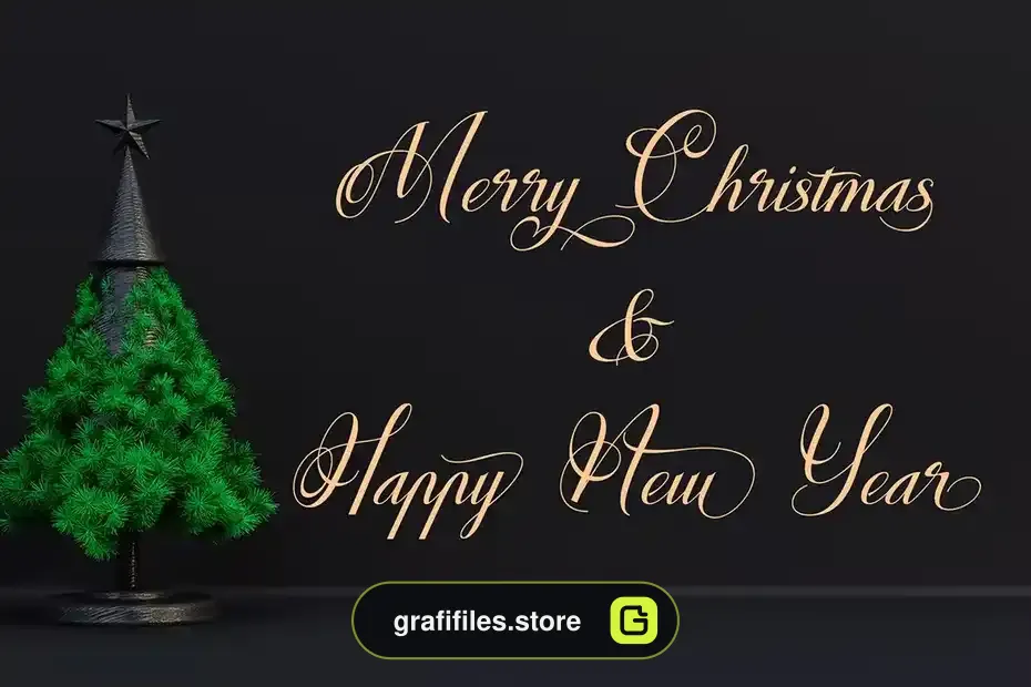 فونت انگلیسی Christmas Faithful - 9