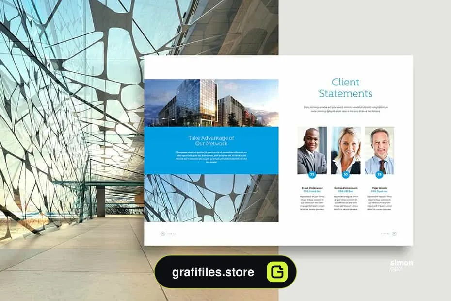 دانلود قالب ایندیزاین بروشور تجاری Cingo – Business Brochure - 7 قالب ایندیزاین بروشور تجاری Cingo - 6