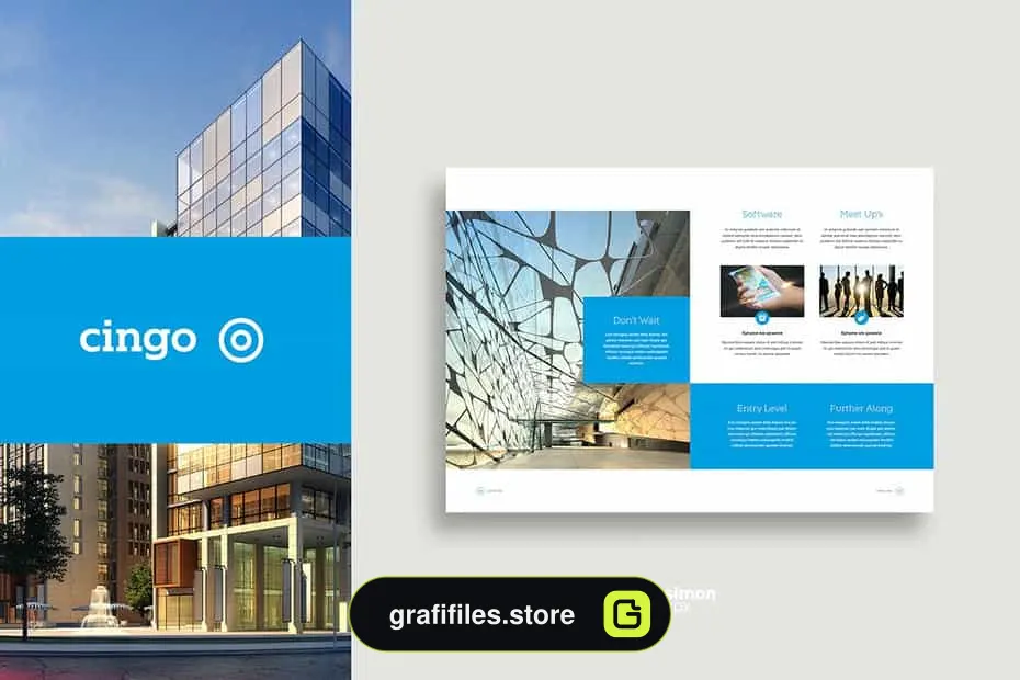 دانلود قالب ایندیزاین بروشور تجاری Cingo – Business Brochure - 9 قالب ایندیزاین بروشور تجاری Cingo - 8