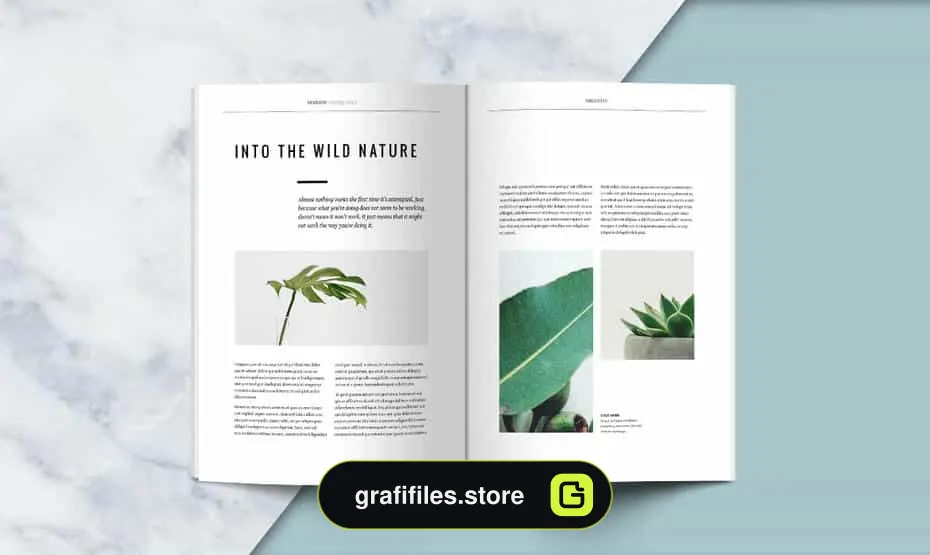 قالب ایندیزاین مجله Clean Magazine