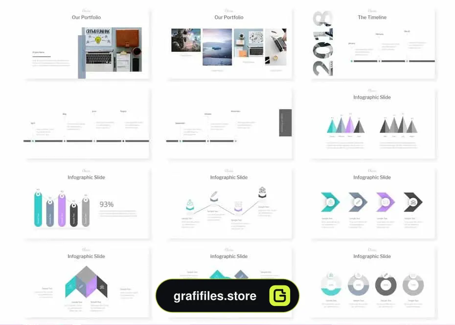 قالب پاورپوینت Cleira - Powerpoint Templates