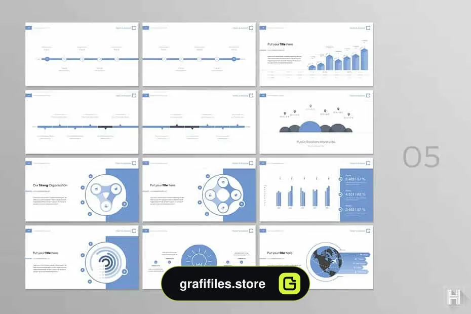 قالب پاورپوینت Contact Powerpoint Template