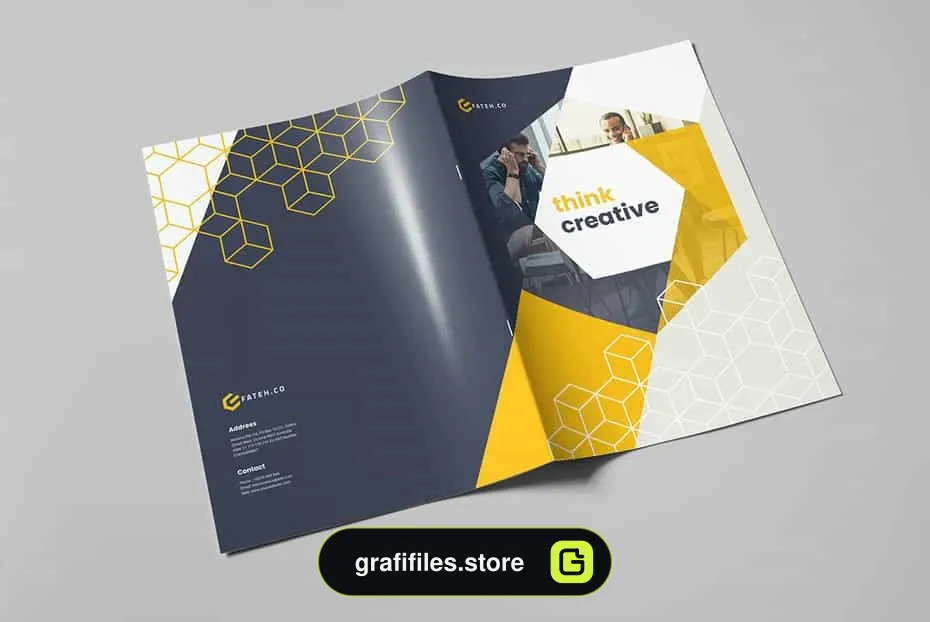 قالب ایندیزاین بروشور Creative Brochure Vol.2
