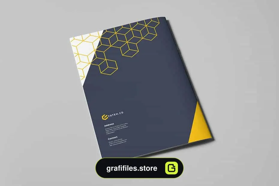 قالب ایندیزاین بروشور Creative Brochure - 17