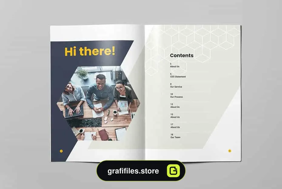 قالب ایندیزاین بروشور Creative Brochure Vol.2