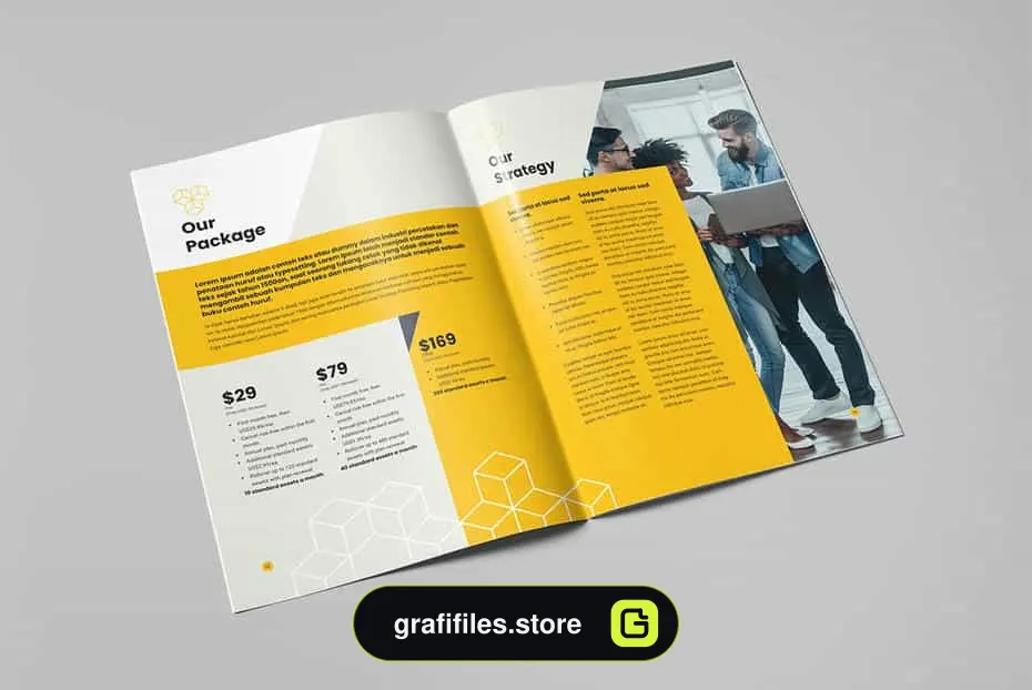 قالب ایندیزاین بروشور Creative Brochure - 9