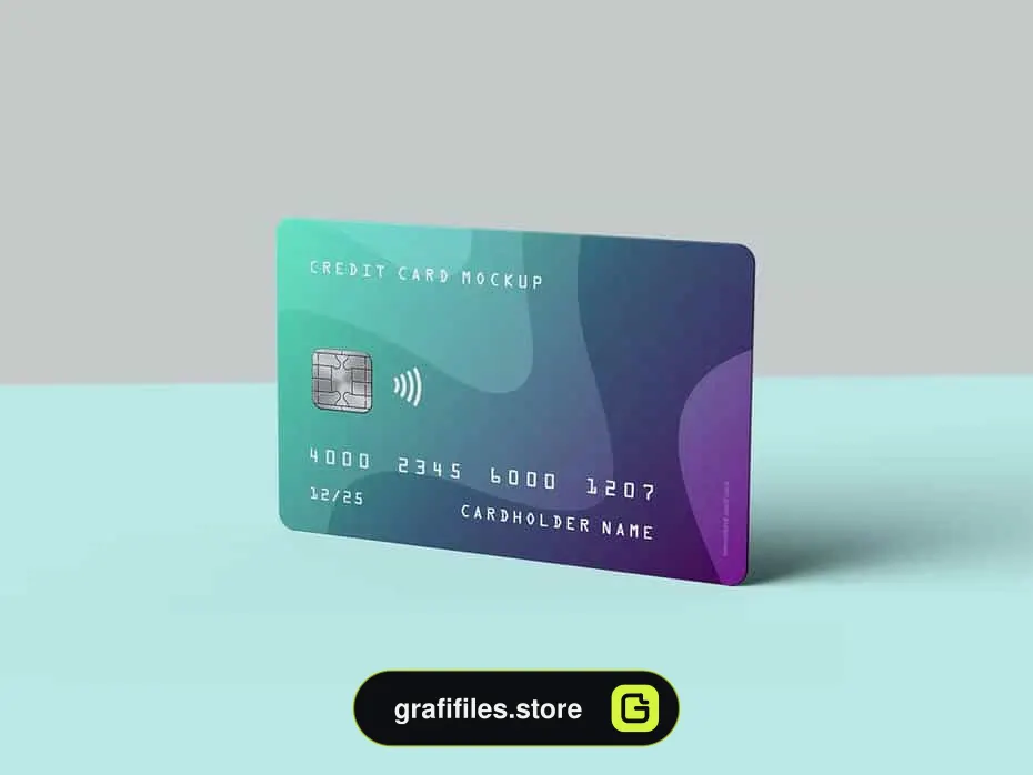 موکاپ کارت اعتباری Credit Card / Membership Card MockUp
