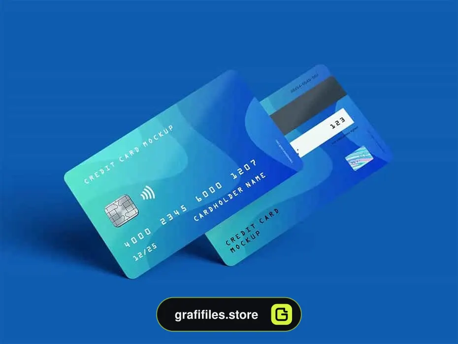 موکاپ کارت اعتباری Credit Card / Membership Card MockUp