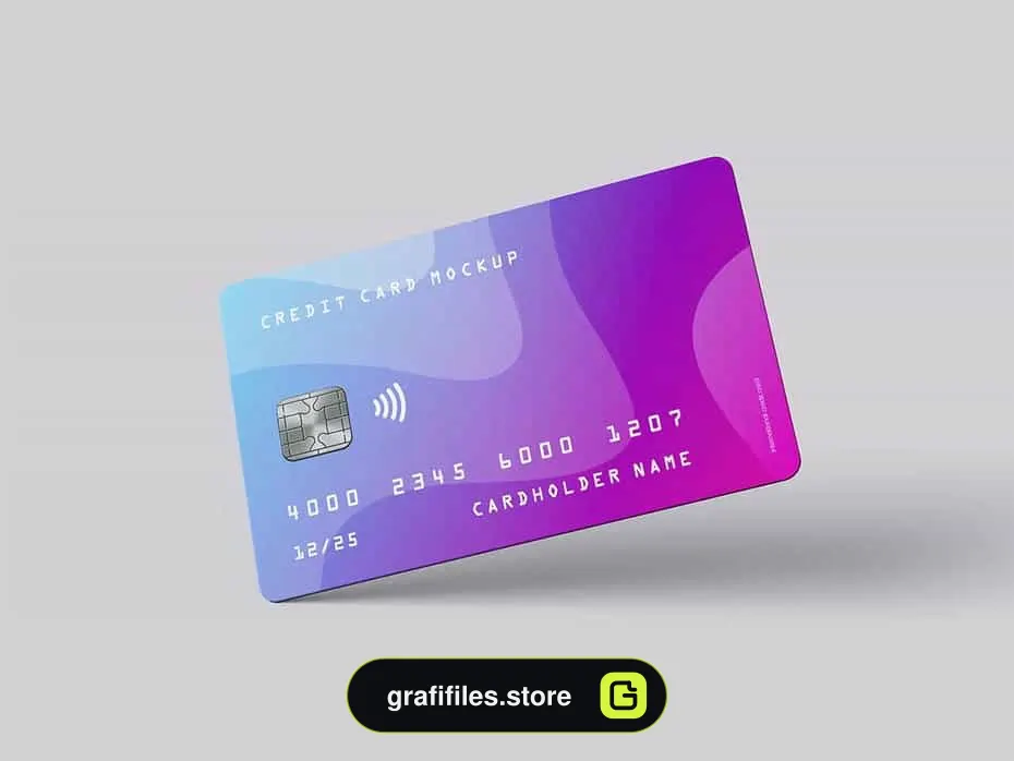 موکاپ کارت اعتباری Credit Card - 4