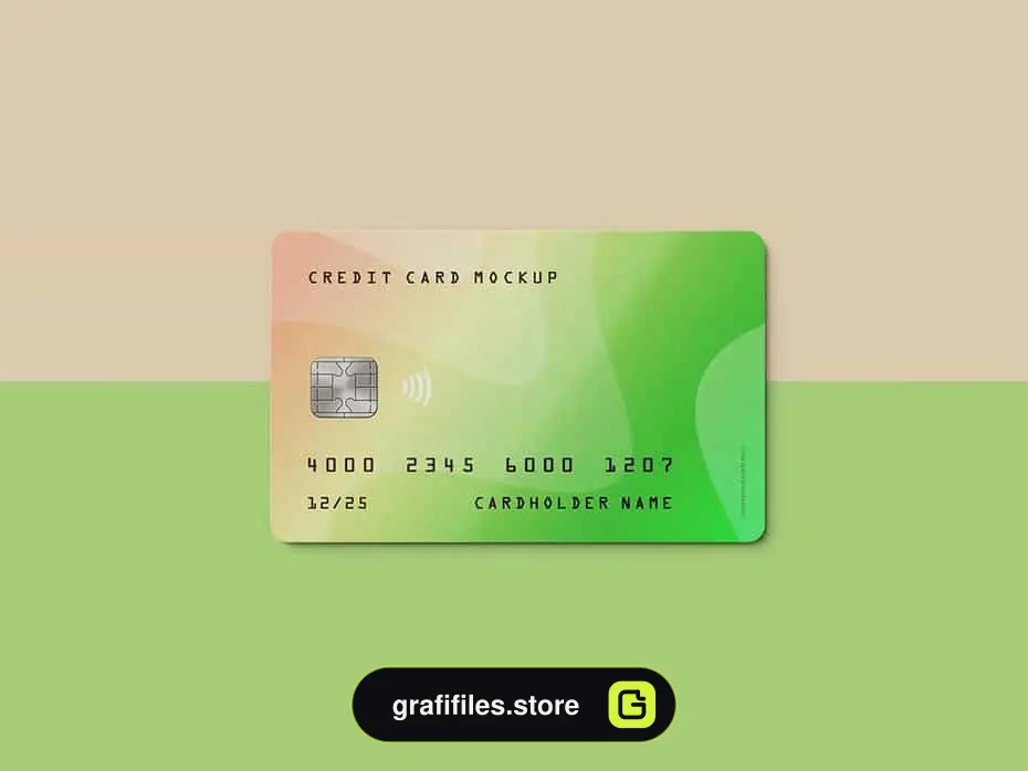 موکاپ کارت اعتباری Credit Card - 6