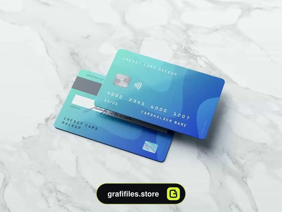 موکاپ کارت اعتباری Credit Card - 8