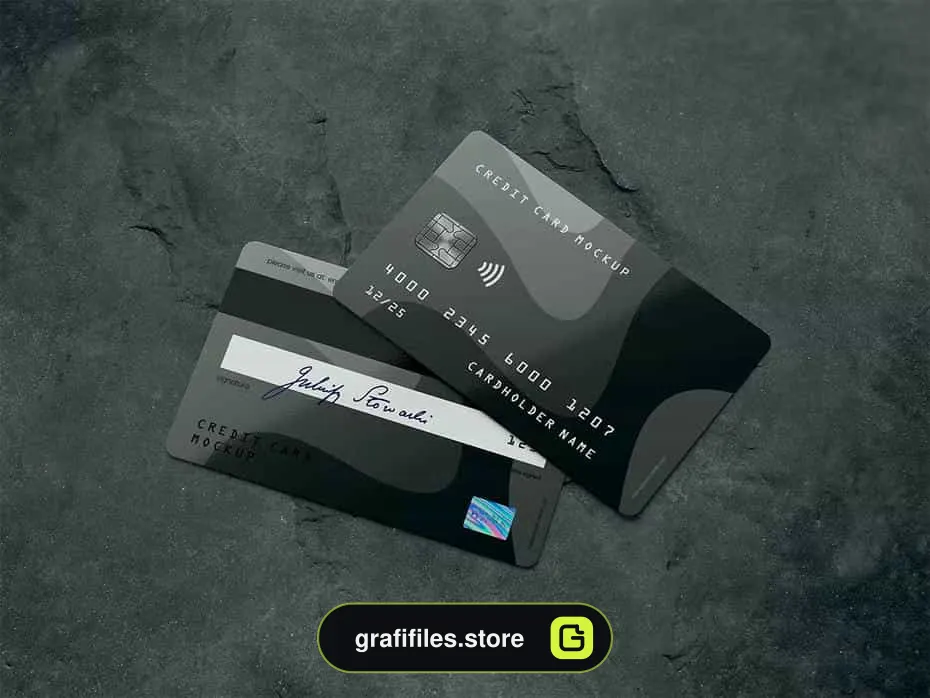 موکاپ کارت اعتباری Credit Card - 12