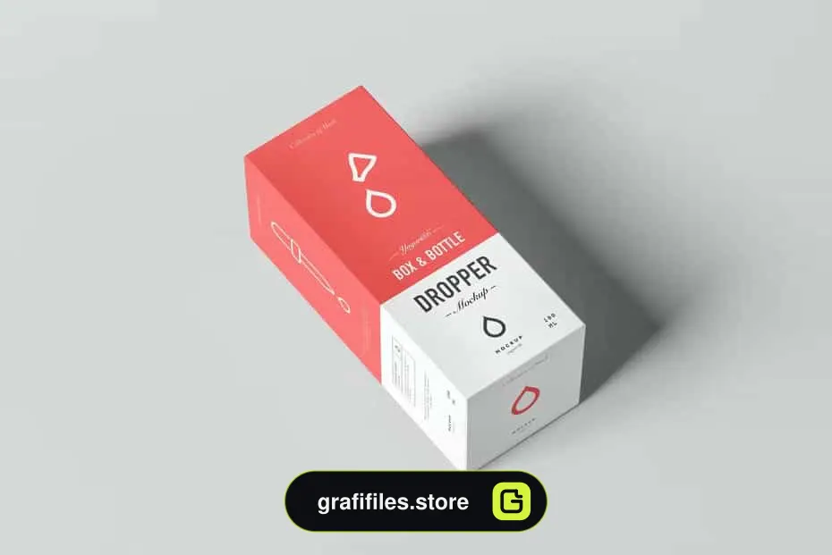 موکاپ قطره چکان Dropper Bottle Mock-up 4