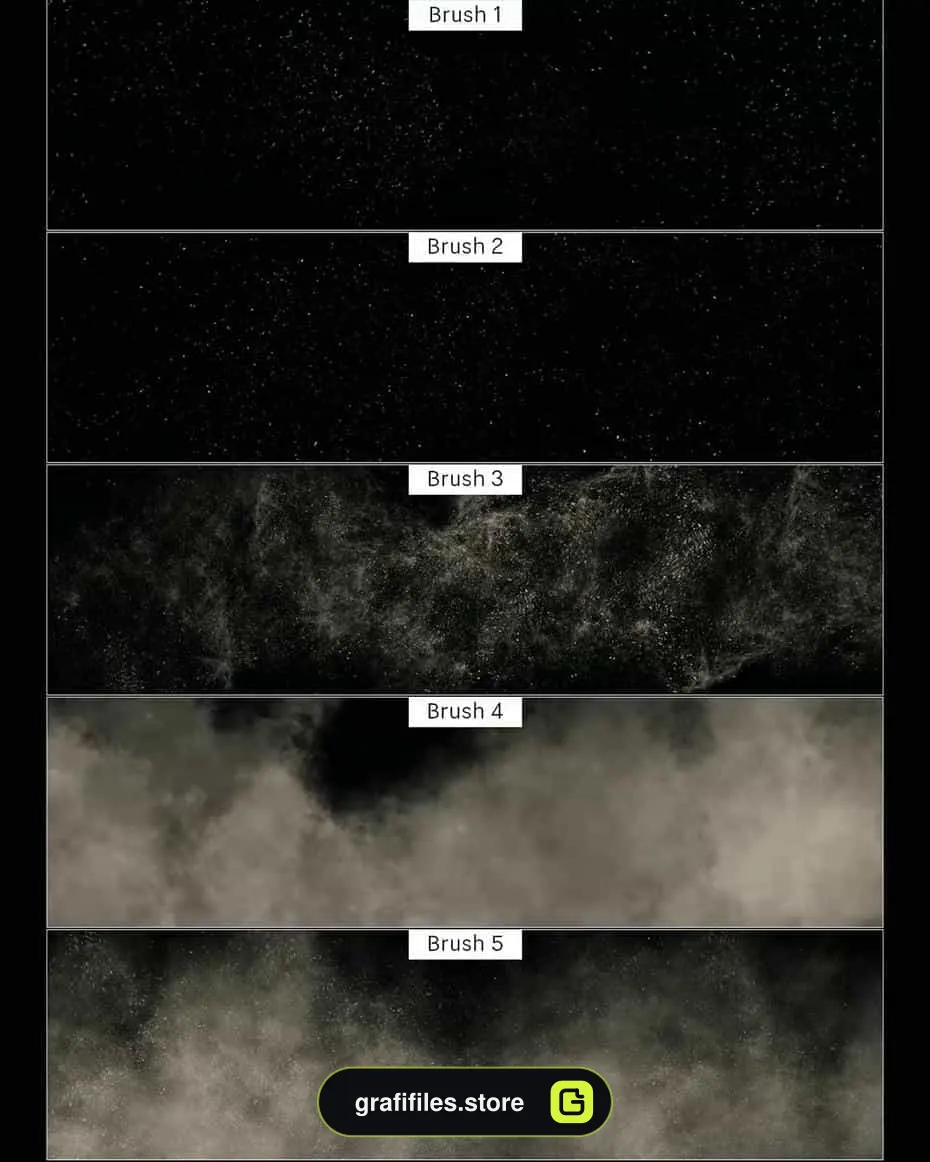 براش گرد و خاک فتوشاپ Dust Photoshop Brushes - 9