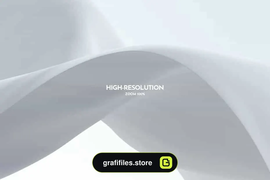 براش پارچه فتوشاپ Elegant Wavy Cloth Photoshop Brushes - 23