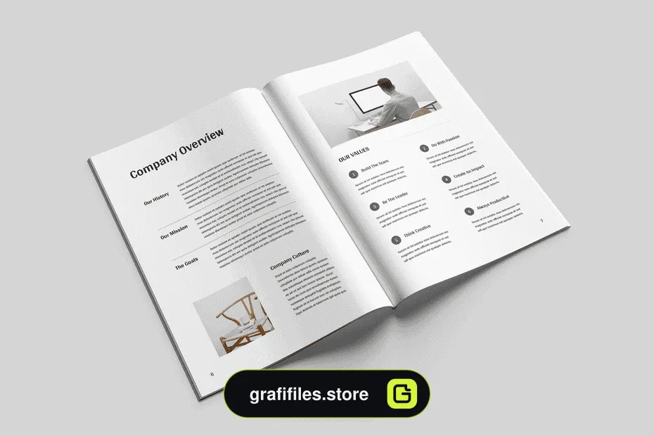 دانلود قالب آماده ورد کتاب راهنمای کارمندان Employee Handbook | MS Word & Indesign - 3 قالب آماده ورد کتاب راهنمای کارمندان