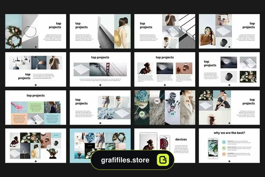 قالب پاورپوینت Enjoy PowerPoint Template