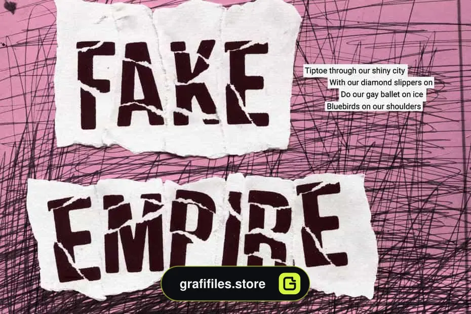 فونت انگلیسی Fake Empire Font