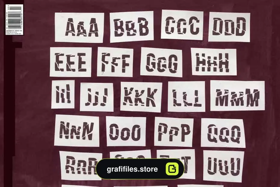 فونت انگلیسی Fake Empire Font