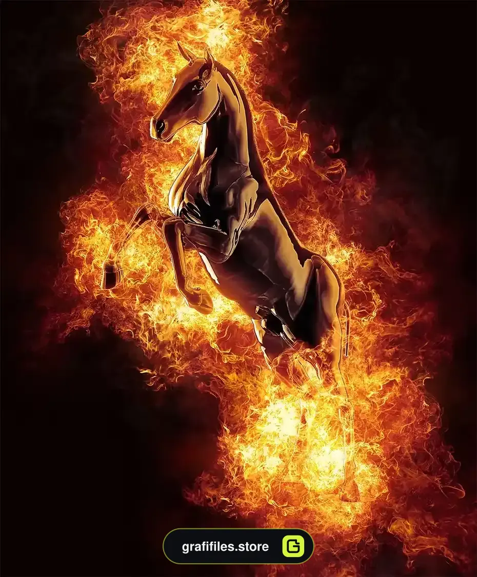 دانلود اکشن فتوشاپ ایجاد افکت شعله آتش بر روی عکس Flames Photoshop Action - 16 اکشن فتوشاپ ایجاد افکت شعله آتش بر روی عکس - 15
