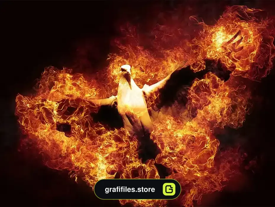 دانلود اکشن فتوشاپ ایجاد افکت شعله آتش بر روی عکس Flames Photoshop Action - 28 اکشن فتوشاپ ایجاد افکت شعله آتش بر روی عکس - 27