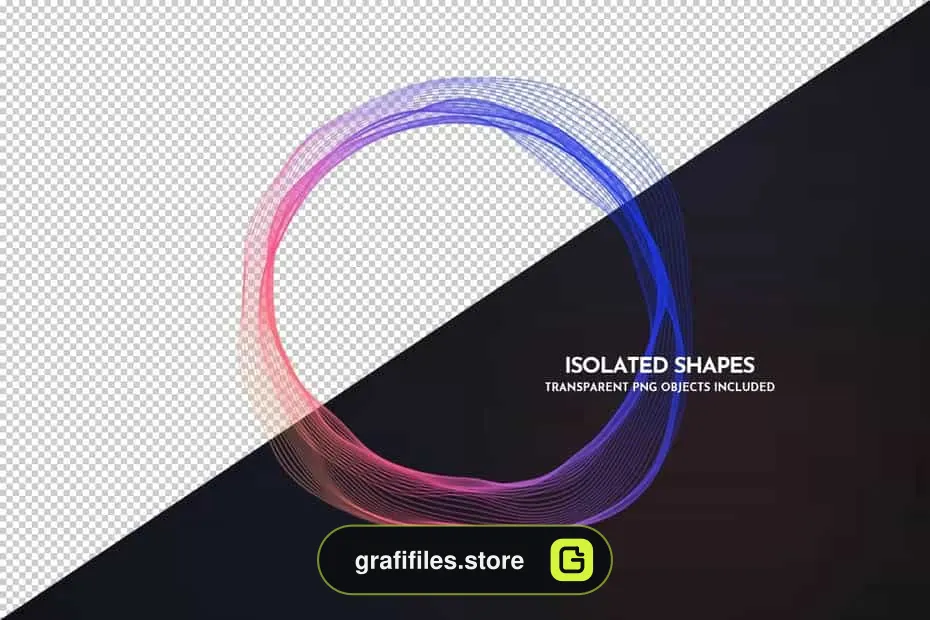 دانلود براش اشکال شناور Floating Mesh Shapes Photoshop Brushes - 26 براش اشکال شناور - 25